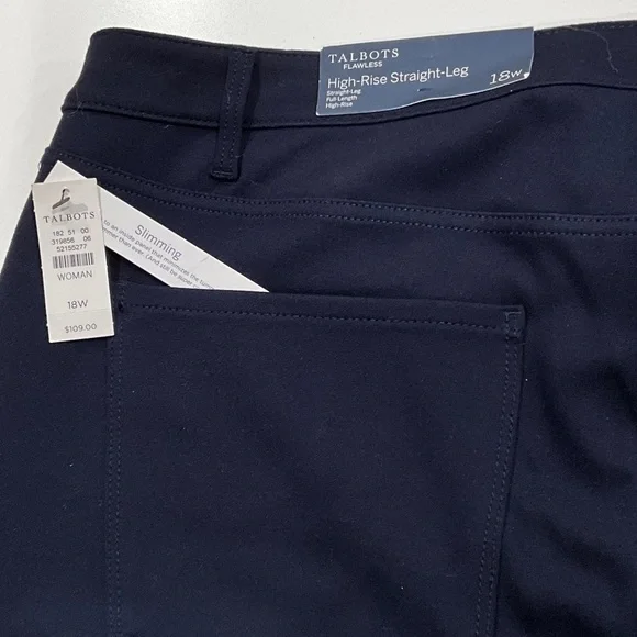 Talbots Women’s Navy Dress Pants - Picture 4 of 5
